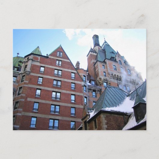 Chateau Frontenac, Quebec, Canada Briefkaart (Voorkant)