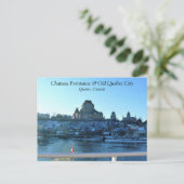 Chateau Frontenac, Quebec, Canada Briefkaart (Staand voorkant)