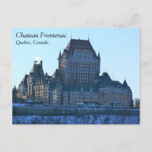 Chateau Frontenac, Quebec, Canada Briefkaart