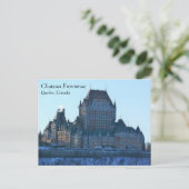 Chateau Frontenac, Quebec, Canada Briefkaart (Staand voorkant)