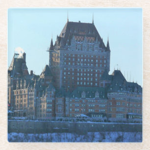 Chateau Frontenac, Quebec, Canada Glazen Onderzetter