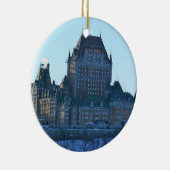 Chateau Frontenac, Quebec, Canada Keramisch Ornament (Rechts)