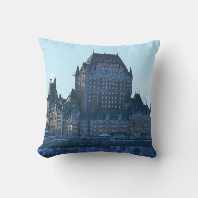 Chateau Frontenac, Quebec, Canada Kussen (Voorkant)