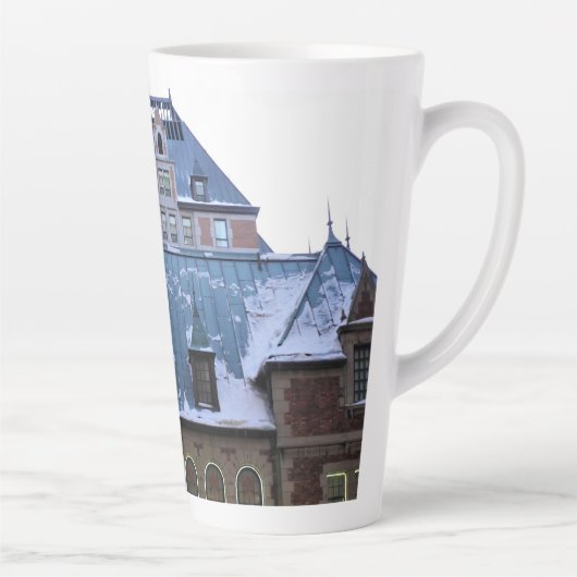 Chateau Frontenac, Quebec, Canada Latte Mok (Rechts)