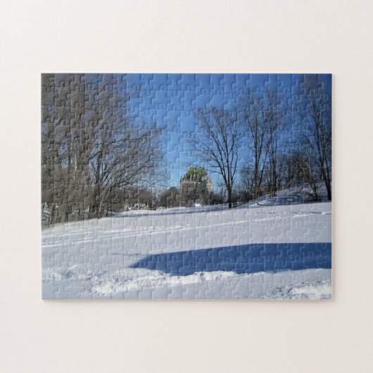 Chateau Frontenac, Quebec, Canada Legpuzzel (Horizontaal)