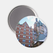 Chateau Frontenac, Quebec, Canada Magneet (Voorkant / Achterkant)