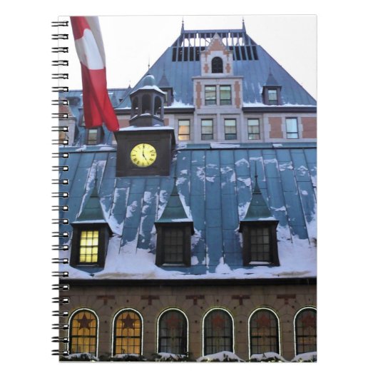Chateau Frontenac, Quebec, Canada Notitieboek (Voorkant)