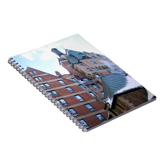 Chateau Frontenac, Quebec, Canada Notitieboek (Rechterzijde)