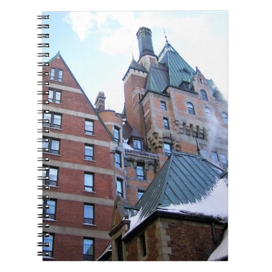 Chateau Frontenac, Quebec, Canada Notitieboek (Voorkant)