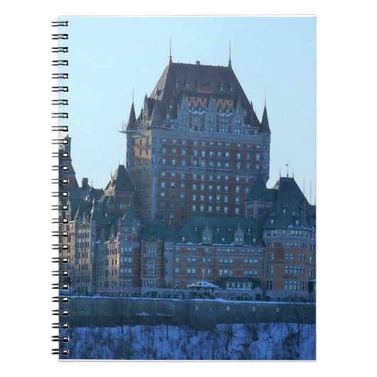 Chateau Frontenac, Quebec, Canada Notitieboek (Voorkant)