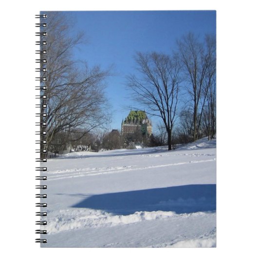 Chateau Frontenac, Quebec, Canada Notitieboek (Voorkant)