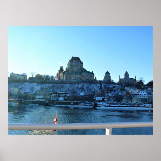 Chateau Frontenac, Quebec, Canada Poster (Voorkant)