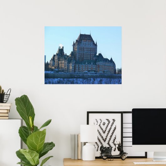 Chateau Frontenac, Quebec, Canada Poster (Thuiskantoor)