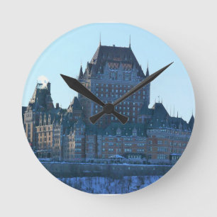Chateau Frontenac, Quebec, Canada Ronde Klok
