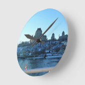 Chateau Frontenac, Quebec, Canada Ronde Klok (Hoek)