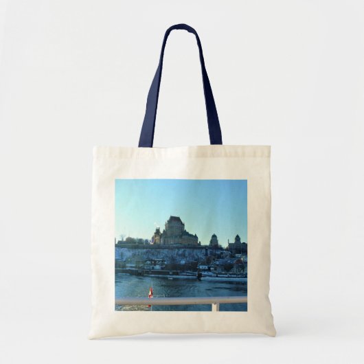 Chateau Frontenac, Quebec, Canada Tote Bag (Voorkant)