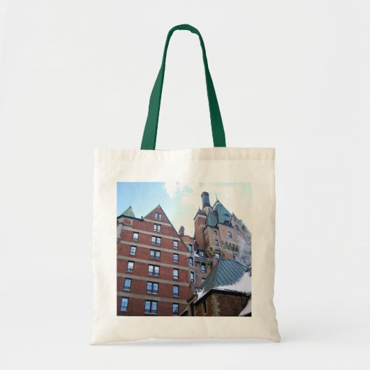 Chateau Frontenac, Quebec, Canada Tote Bag (Voorkant)