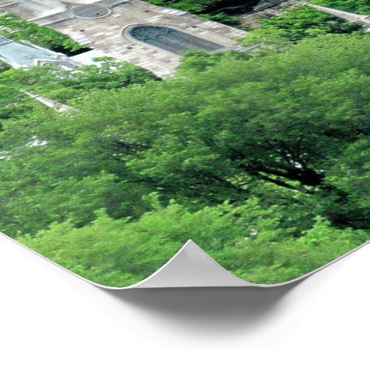 Chateau Frontenac Quebec City Poster (Hoek)