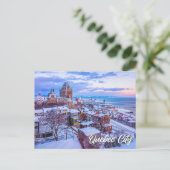 Chateau Frontenac, Quebec Stad, Quebec, Canada Briefkaart (Staand voorkant)