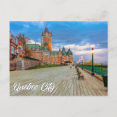 Chateau Frontenac, Quebec Stad, Quebec, Canada Briefkaart (Voorkant)