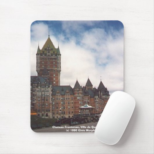 "Chateau Frontenac, Ville de Quebec" Muismat (Met muis)