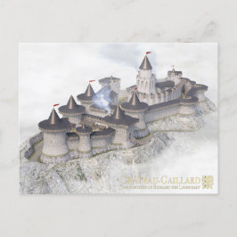 Château-Gaillard, on the sea of mist, Briefkaart