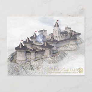 Château-Gaillard, op de winterzee, Briefkaart