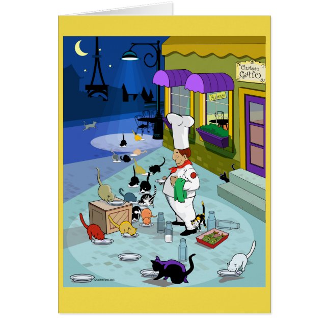 Chateau Gato-kaart (Voorkant)