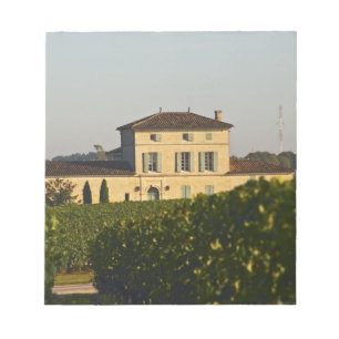 Chateau Lafleur Petrus en vineyard, in Pomerol, Notitieblok