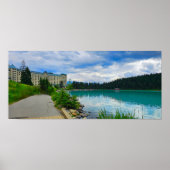 Chateau Lake Louise Alberta Canada Poster (Voorkant)