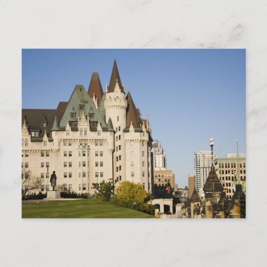 Chateau Laurier Hotel in Ottawa, Ontario, Canada 2 Briefkaart (Voorkant)