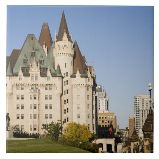 Chateau Laurier Hotel in Ottawa, Ontario, Canada 2 Tegeltje (Voorkant)