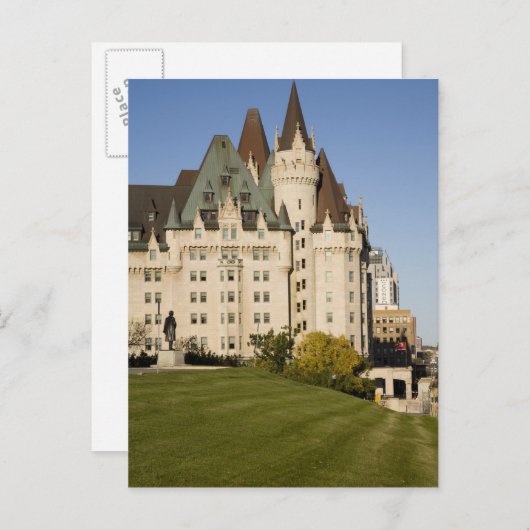 Chateau Laurier Hotel in Ottawa, Ontario, Canada Briefkaart (Voorkant / Achterkant)