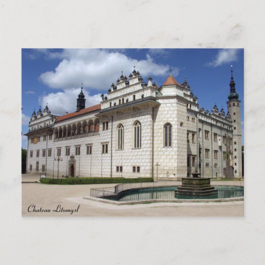 Chateau Litomysl Briefkaart (Voorkant)