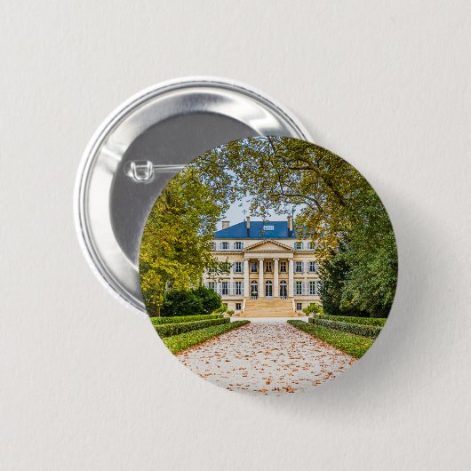 Chateau Margaux, Frankrijk Ronde Button 5,7 Cm (Voorkant /achterkant)