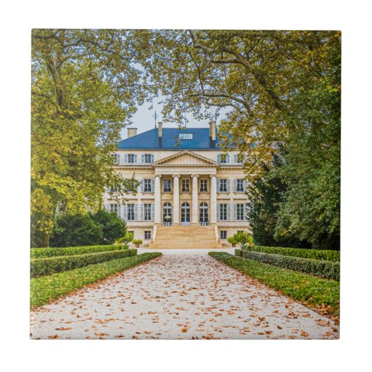 Chateau Margaux, Frankrijk Tegeltje (Voorkant)