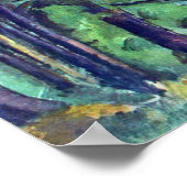 Chateau Noir door Paul Cezanne Poster (Hoek)