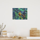 Chateau Noir door Paul Cezanne Poster (Keuken)