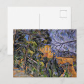 Chateau Noir van Paul Cezanne Briefkaart (Voorkant / Achterkant)