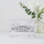 Chateau Prieure-Lichine, Margaux, Bordeaux Briefkaart (Staand voorkant)