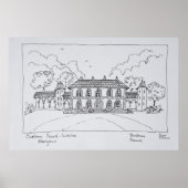 Chateau Prieure-Lichine, Margaux, Bordeaux Poster (Voorkant)