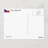 Chateau Telc Briefkaart (Achterkant)