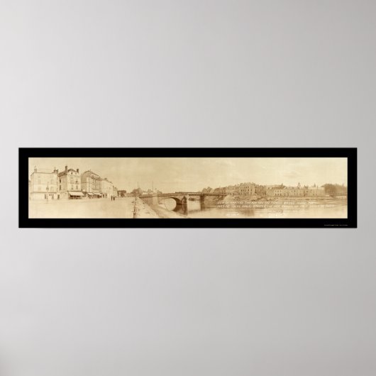 Chateau Thierry Marine Foto 1918 Poster (Voorkant)