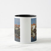 Chateau Tower, Vltava River, Cesky Krumlov Mok (Midden)