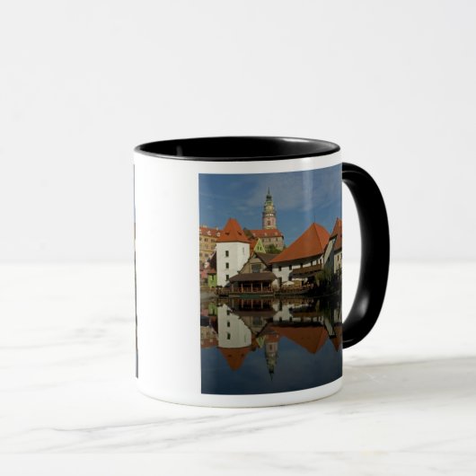 Chateau Tower, Vltava River, Cesky Krumlov Mok (Voorkant rechts)