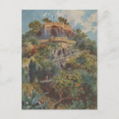 Chateau Uitzicht Nice Frankrijk Briefkaart (Voorkant)