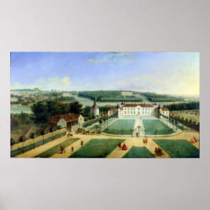Chateau van Charles Guillaume Le Normant Poster