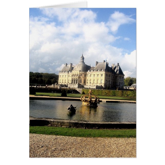 Château-Vaux-le-Vicomte, Frankrijk (Voorkant)