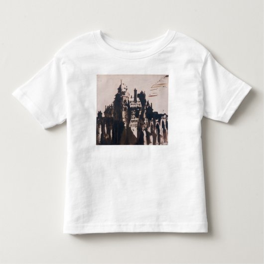 Chateau verrijkt door twee bruggen kinder shirts (Voorkant)