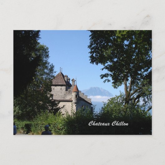 Chateaux Chillon Briefkaart (Voorkant)